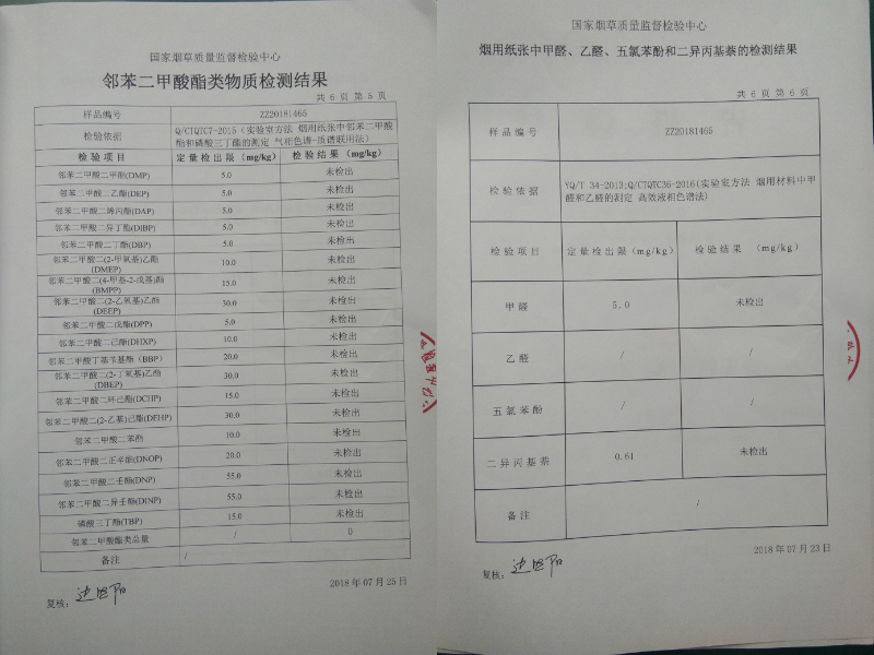 雪蓮（精品藍）檢測報告