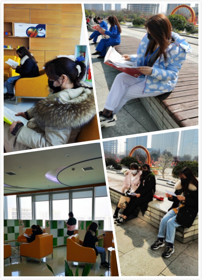 集團(tuán)公司工會(huì)組織開展“書香三八·愛讀書的女人最美麗”讀書分享活動(dòng)