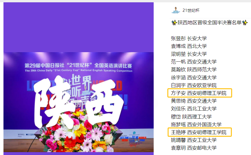 競賽逐夢育英才 專業(yè)立身鑄榮光——明德學(xué)院在國內(nèi)外競賽及專業(yè)排名中連獲佳績